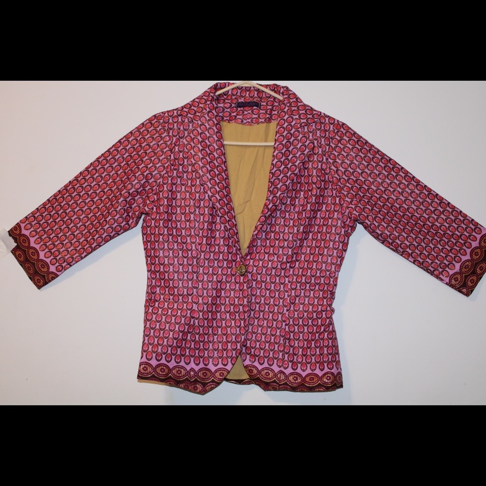 African print jacket